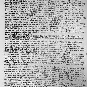 March War Diary, 6th Motor Battalion GRENADIER GUARDS, 1943