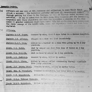 March War Diary, 6th Motor Battalion GRENADIER GUARDS, 1943