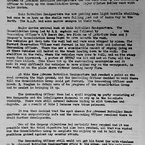 March War Diary, 6th Motor Battalion GRENADIER GUARDS, 1943