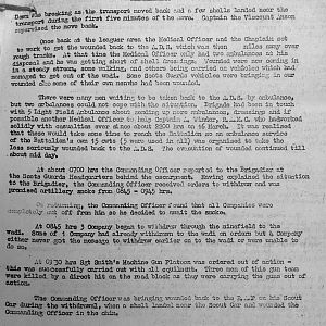 March War Diary, 6th Motor Battalion GRENADIER GUARDS, 1943