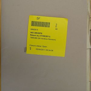 Detention of Feldwebel Ludwig Kiechle