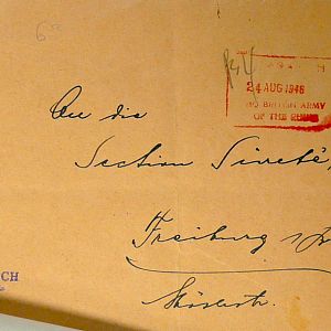 Detention of Feldwebel Ludwig Kiechle