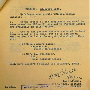 Bronzolo, Italy: killing of two British officers