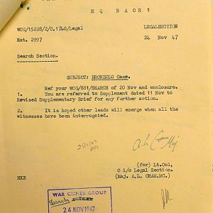 Bronzolo, Italy: killing of two British officers