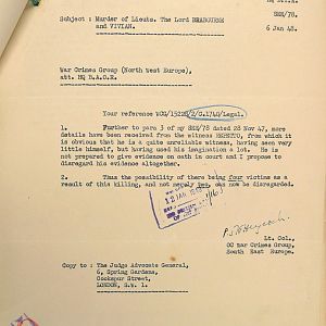 Murders of Brabourne & Vivian