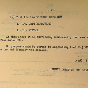 Murders of Brabourne & Vivian