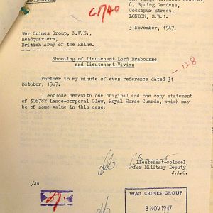 Murders of Brabourne & Vivian