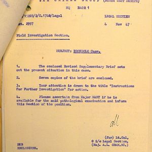 Murders of Brabourne & Vivian