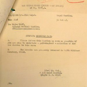 Murders of Brabourne & Vivian