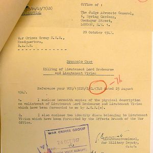 Murders of Brabourne & Vivian