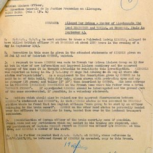 Murders of Brabourne &amp; Vivian