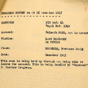 Murders of Brabourne & Vivian