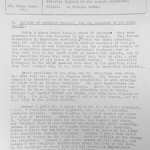 Tank Casualties Survey