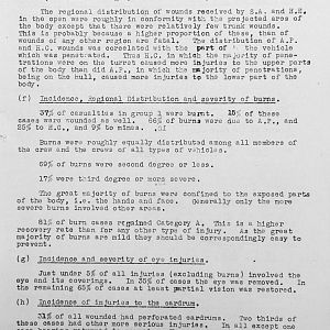 Tank Casualties Survey, NWE 1945