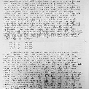 Tank Casualties Survey, NWE 1945