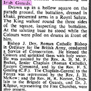 2nd Battalions, Irish Guards & Welsh Guards