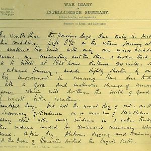 April War Diary, 7 Brigade Anti-Tank Company