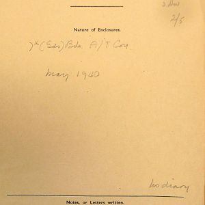 May War Diary, 7 Brigade Anti-Tank Company