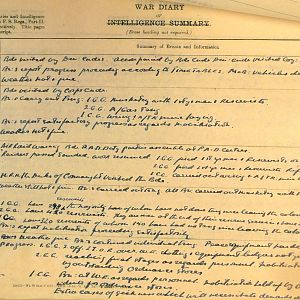 September 1939 War Diary, 7 Guards Brigade, Headquarters