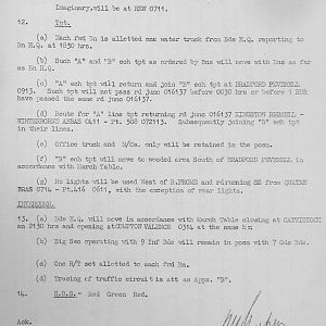 September 1939 War Diary, 7 Guards Brigade, Headquarters