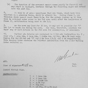 October 1939 War Diary, 7 Guards Brigade, Headquarters
