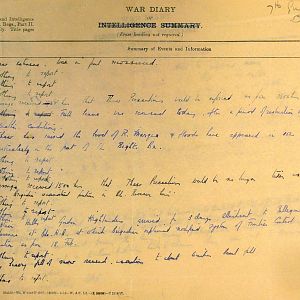 February 1940 War Diary, 7 Guards Brigade, Headquarters