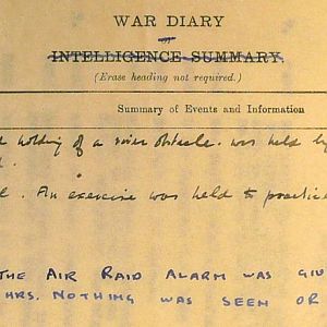 March 1940 War Diary, 7 Guards Brigade, Headquarters
