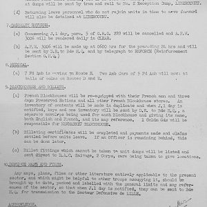 April 1940 War Diary, 7 Guards Brigade, Headquarters