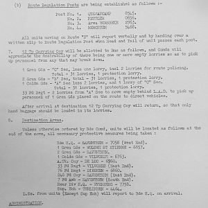 April 1940 War Diary, 7 Guards Brigade, Headquarters