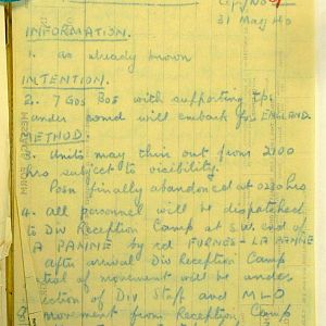 May 1940 War Diary, 7 Guards Brigade, Headquarters