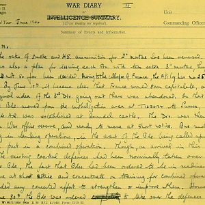 June 1940 War Diary, 7 Guards Brigade, Headquarters