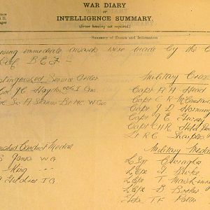 June 1940 War Diary, 20 Guards Brigade, Headquarters