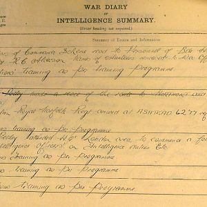 July 1940 War Diary, 20 Guards Brigade, Headquarters