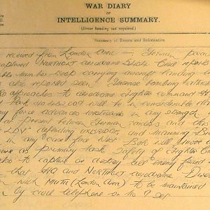 July 1940 War Diary, 20 Guards Brigade, Headquarters