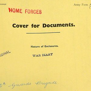 August 1940 War Diary, 20 Guards Brigade, Headquarters