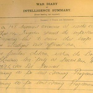 December 1940 War Diary, 20 Guards Brigade, Headquarters