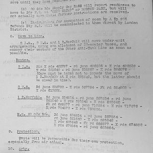December 1940 War Diary, 20 Guards Brigade, Headquarters