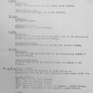 December 1940 War Diary, 20 Guards Brigade, Headquarters