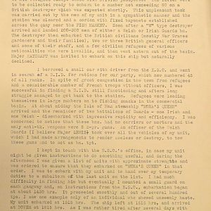 657 General Construction Company, Royal Engineers, Boulogne, 1940