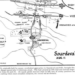 Sourdeval [Sourdevalle], Pavee, 11 August 1944