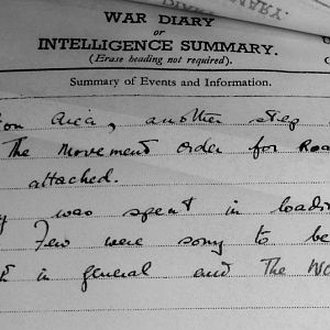 April War Diary, Irish Guards, 2 Armoured Battalion