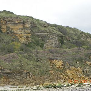 Bluff Overlooking Arromanches Beach between Omaha And Gold