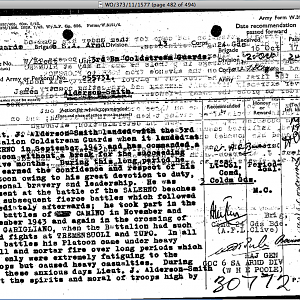 ALDERSON-SMITH, James, 255731, Lieutenant, 3 CG, MC