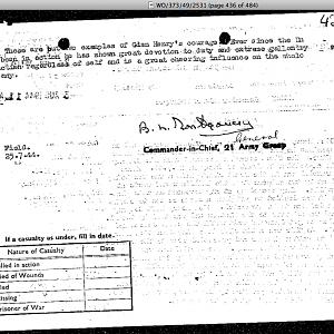 Henry, Alexander Edward McIntyre, 2661603, Guardsman, 5 CG, MM