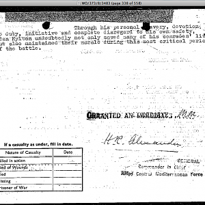 HYLTON, Arthur, 2664837, Guardsman, 3 CG, MM