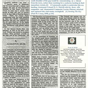 'Dandy Ninth' Night Attack Britannia Hotel, Flushing, 1944