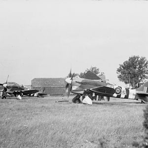 Tempest of 486 Squadron at Newchurch