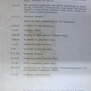 A-B Who's Who of senior German Army officers (Birley's Bible)