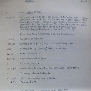 A-B Who's Who of senior German Army officers (Birley's Bible)