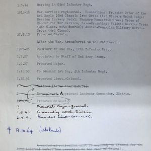 A-B Who's Who of senior German Army officers (Birley's Bible)